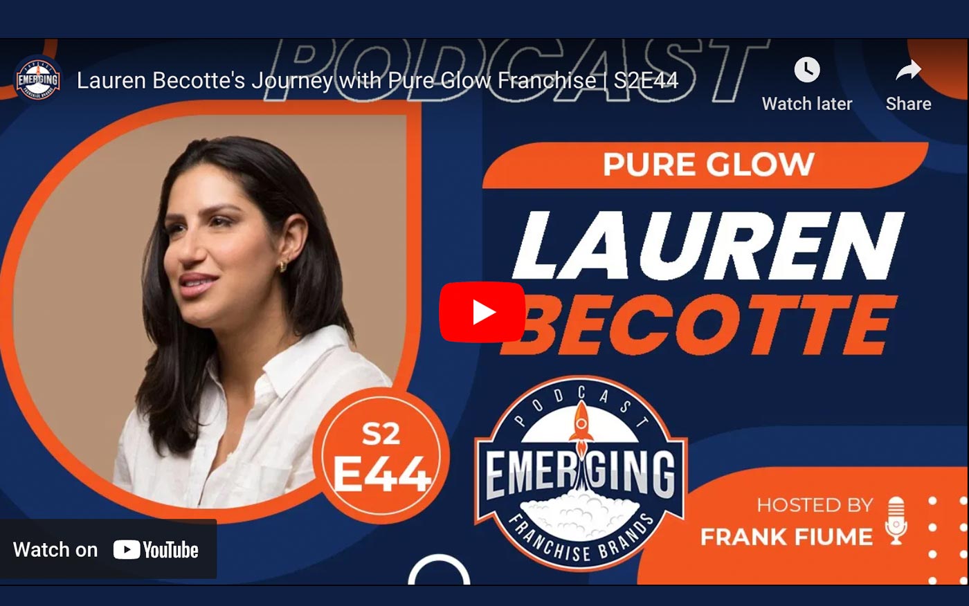 Lauren on Emerging Franchise Brands